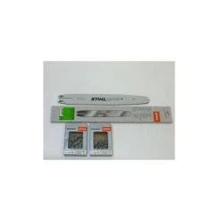 Stihl 30050003909 Rollomatic 35cm 3/8'P 1,1mm +2 Stihl Halbmeißel Ketten 36100000050