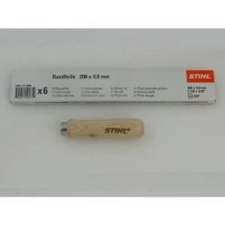 STIHL Rundfeile 6 Stück Mit 1Holz Feilenhalter Für Sägeketten 4,8 Mm 56057714806