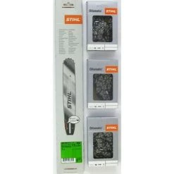 Stihl 30030006111 Schneidgarnitur Schiene 37cm 3/8' 1,6mm +3xSthl 36210000056 Vollmeißelketten