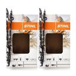 STIHL 3639 000 0056 Oilomatic 2 Stück Sägeketten 325' 1,6mm 32cm Rapid Super 36390000056