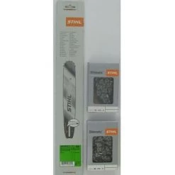 Stihl 30030006111 Schneidgarnitur Führungsschiene 37cm 1,6mm +2xSthl 36520000056 Halbmeißelketten