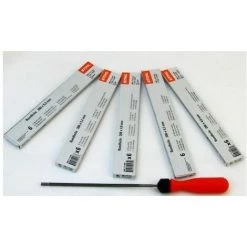 STIHL 56057714006 Rundfeile 6 Stück Für Sägeketten 4,0 Mm Mit 1 Kunststoff Feilenhalter