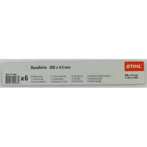 Stihl 56057714506 Rundfeile 6 Stück Für Sägeketten 4,5 Mm Für 325' 1 Stihl 56057714506 Rundfeile 6 Stück Für Sägeketten 4,5 Mm Für 325'