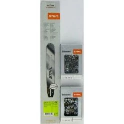 STIHL 3003 000 5211 Führungsschiene Rollomatic 1,6mm, 3/8' +2 XStihl 36520000056 Halbmeisselketten...