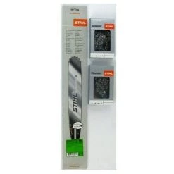 Stihl 30030006117 Führungsschiene 45cm 3/8'1,6mm +2x Stihl Original 45cm 3/8' 66GL Vollmeißelketten...