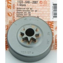 Stihl CARVING Kettenrad 11236402007 Sternrad 1/4' 8Z MS170 MS180 MS181 MS190 MS191