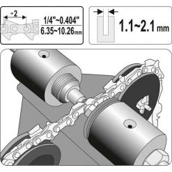 YATO Profi Sägketten Vernieter / Vernietgerät 1,1 - 2,1 Mm -Kettensägen & Zubehör Shop 11670468 4