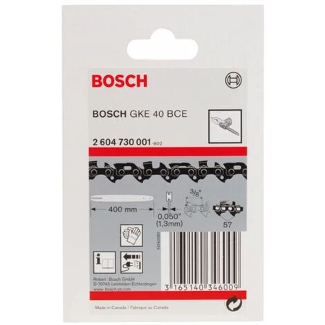 BOSCH 40cm Ersatzkette Für Elektro-Kettensäge GKE 40 BCE 2 BOSCH 40cm Ersatzkette Für Elektro-Kettensäge GKE 40 BCE – Bild 2