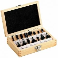 METABO Fräsersortiment Fräsersatz 15-teilig