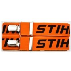 STIHL 00008841510 Hosenträger Orange 110cm Hochwertig Für Bundhose Klipse