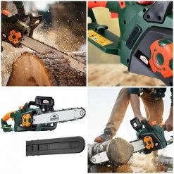 Gardebruk Elektrische Kettensäge 2800 Watt 40cm Schnittlänge Schwert Automatische Kettenschmierung Motorsäge Garten -Kettensägen & Zubehör Shop 18477991 4