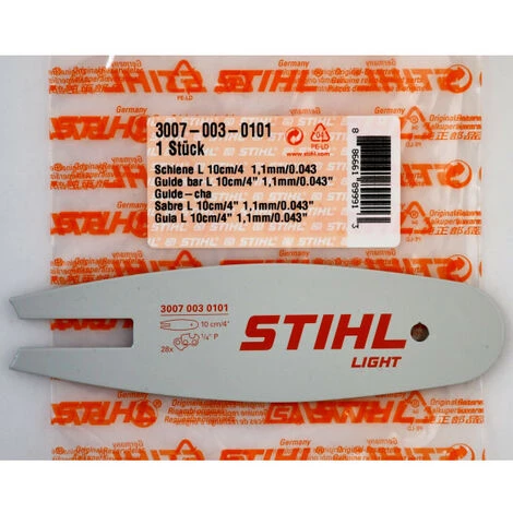 STIHL 30070030101 Original Schiene Länge 10 Cm/4' Für GTA 26 Führungsschiene 1 STIHL 30070030101 Original Schiene Länge 10 Cm/4' Für GTA 26 Führungsschiene