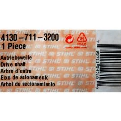 Stihl 41307113200 Original Stihlwelle Antriebswelle, Stihl Art Nr 4130 711 3200