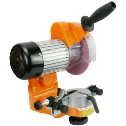 ECOMSOF Kettenschleifgerät Sägekettenschärfgerät Elektr. Kettenschärfer Schärfgerät