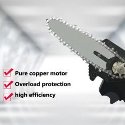 ASUPERMALL Wiederaufladbare Elektrische Kettensage Pequeoo Zur Holzsagen Pruning Zu Einer Handsage Mini-Elektro-Jardin Registrierung Elektro-Kettensage -Kettensägen & Zubehör Shop 26037524 3