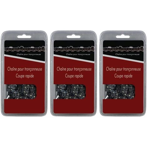 GT Market 3 Stück Sägeketten 0,325'', 1,6mm, 62 Treibglieder, Kompatibel Mit 38 Cm (15-Zoll) Stihl MS 271 1 GT Market 3 Stück Sägeketten 0,325'', 1,6mm, 62 Treibglieder, Kompatibel Mit 38 Cm (15-Zoll) Stihl MS 271