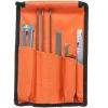ASUPERMALL 10-Teilige Werkzeuge Zum Scharfen Von Kettensagen, Einschließlich 5/32, 3/16 Und 7/32 Zoll Feilen, Tiefenmesser Und Werkzeugtasche
