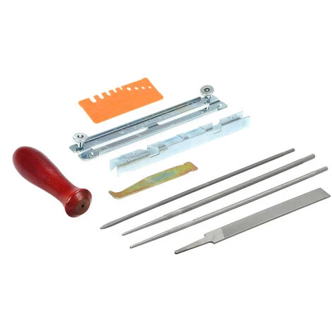 ASUPERMALL 10-Teilige Werkzeuge Zum Scharfen Von Kettensagen, Einschließlich 5/32, 3/16 Und 7/32 Zoll Feilen, Tiefenmesser Und Werkzeugtasche 5 ASUPERMALL 10-Teilige Werkzeuge Zum Scharfen Von Kettensagen, Einschließlich 5/32, 3/16 Und 7/32 Zoll Feilen, Tiefenmesser Und Werkzeugtasche – Bild 5