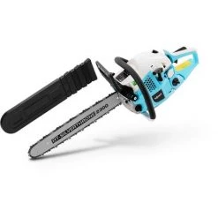 HILLVERT Kettensäge Benzin Motorkettensäge Motor Kettensäge Benzinkettensäge 2300 W