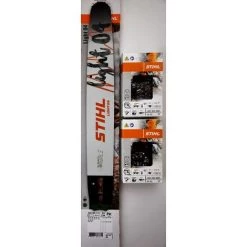 Stihl Original 30030007713 Light 04 Führungsschiene Schwert 40cm 1,6// 3/8' //2 X Stihl Original Ke...