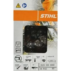 Stihl 36260000060 Original Kette 3/8' RAPID SUPER 3 (RS3), 1,6 Mm 40 Cm