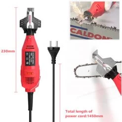 ASUPERMALL Mini-Elektro-Handschleiferfeile, Kettensagenscharfer Nach Europaischem Standard, 220 V, Rot 9 ASUPERMALL Mini-Elektro-Handschleiferfeile, Kettensagenscharfer Nach Europaischem Standard, 220 V, Rot -Kettensägen & Zubehör Shop 31107645 5