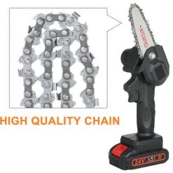 ASUPERMALL 4 Zoll, Mini-Kettensagen-Ersatzkette, Stahlkette, Zubehor Fur Motorsagen, Geeignet Fur SPU: E14957, E14958 -Kettensägen & Zubehör Shop 31108733 3