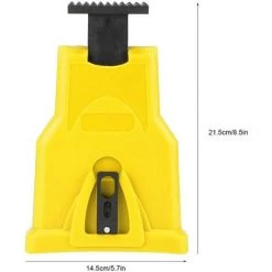 BEARSU Hochwertiger Elektrischer Kettensägenschärfer, Tragbarer Kettensägeblattschärfer Kettensägenzahnschärfer-Kit Universal Whetstone Grinder Tools (Gelb) -Kettensägen & Zubehör Shop 31509959 5