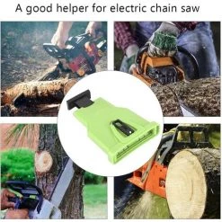 BEARSU Hochwertiger Elektrischer Kettensägenschärfer, Tragbarer Kettensägeblattschärfer Kettensägenzahnschärfer-Kit Universal Whetstone Grinder Tools (grün) 9 BEARSU Hochwertiger Elektrischer Kettensägenschärfer, Tragbarer Kettensägeblattschärfer Kettensägenzahnschärfer-Kit Universal Whetstone Grinder Tools (grün) -Kettensägen & Zubehör Shop 31509960 5
