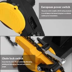 ASUPERMALL Elektrisches Schleifwerkzeug Kettensagenschleifer Elektrisches Kettensagenkettenschleifwerkzeug Schleifwerkzeuge -Kettensägen & Zubehör Shop 33164230 3