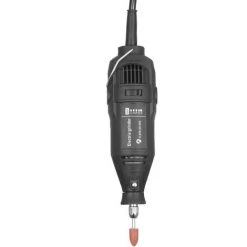 KKmoon Handheld Kettensagenscharfer Tragbarer Kettenschleifer Elektrische Sage Elektrisches Schleifwerkzeug Scharfset Mit Schleifkopf + Winkelfuhrung 220V EU-Stecker,EU PlugBlack