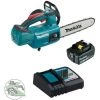 Makita Akku-Kettensäge DUC254Z 18 V + Akku BL1850B + Ladegerät DC18RC