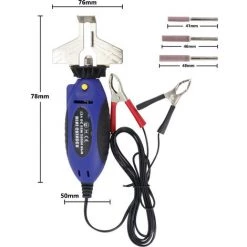 DONTODENT Mini-Kettensägenschärfer,DC 12V Elektro-Kettensägen-Schleifmaschine-Schärfsystem