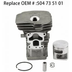 THSINDE Zylinderkolben-Kits Kettensäge Zylinderkolben-Montagesätze 41mm Zylinder / Kettensägenzubehör Für 435 435E 440 440E Benzin-Kettensäge