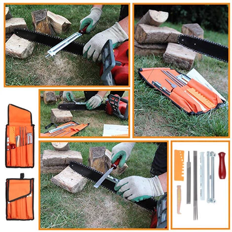 MAEREX 10 X Kettensägen-Schärf-Feilen-Set Kettenschärf-Sägefeilen-Werkzeug Für Stihl Sasicare 4 MAEREX 10 X Kettensägen-Schärf-Feilen-Set Kettenschärf-Sägefeilen-Werkzeug Für Stihl Sasicare – Bild 4