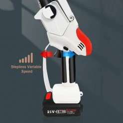 ASUPERMALL Tragbare Burstenlose Einhand-Elektrokettensage Fur Die Holzbearbeitung - Mini-Holzschneider-Akkusage Fur Den Gartenschnitt -Kettensägen & Zubehör Shop 38777898 5