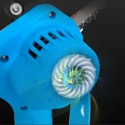 ASUPERMALL Mini Akku-Elektro-Kettensage Einhand Tragbare Holzbearbeitungs-Holzschneider-Sagen Fur Gartenbeschneidungen, Modell: 6 Zoll Und Roter EU-Stecker -Kettensägen & Zubehör Shop 38778152 5