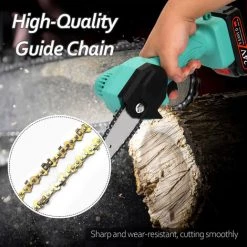 ASUPERMALL 133mm Mini Portable 65 # Mn Kettensagenkette 28E Kettenglied 14T Elektrosage Ersatzzubehor Fur Holzschneiden -Kettensägen & Zubehör Shop 38779183 4
