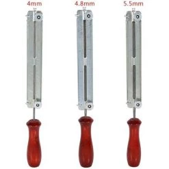 BEARSU Zerodis Kettensägenschärfset, Feile & Kettenführung, 4,0 Mm / 4,8 Mm / 5,5 Mm, Holzgriff (4,8 Mm) -Kettensägen & Zubehör Shop 39293589 3