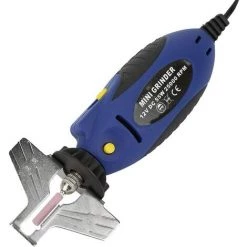 BARES Chopper-Kettenschleifer, 12V Tragbarer Elektrischer Chopper-Schärfer Mini-Kettensägenschleifer Outdoor-Schleifmaschine Werkzeuge