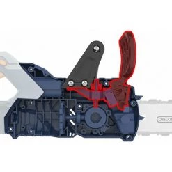 WESCO BLUE RIDGE 18V Akku Kettensäge, 4,0Ah Li-Ion-Akku Elektro Kettensäge 25cm Schwertlänge, BR8350 -Kettensägen & Zubehör Shop 39654647 3