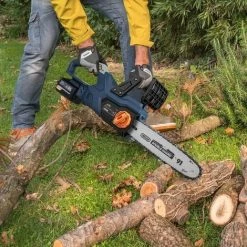 WESCO BLUE RIDGE 18V Akku Kettensäge, 4,0Ah Li-Ion-Akku Elektro Kettensäge 25cm Schwertlänge, BR8350 -Kettensägen & Zubehör Shop 39654647 4