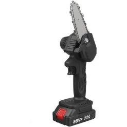 MANTA Elektrische Mini-Kettensägen Akku Kettensäge Motorkettensäge Motorsäge Sägeblatt Einhandsäge Mit 2 Batterien