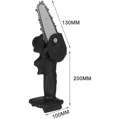 MANTA Elektrische Mini-Kettensägen Akku Kettensäge Motorkettensäge Motorsäge Sägeblatt Einhandsäge Mit 2 Batterien 2 MANTA Elektrische Mini-Kettensägen Akku Kettensäge Motorkettensäge Motorsäge Sägeblatt Einhandsäge Mit 2 Batterien – Bild 2
