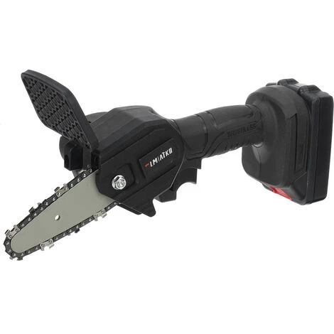 VIOLEWORKS Akku Kettensäge 18V Elektrische Schnittsäge Für Holz Und Metallschneiden Mit 2 Akkus # Schwarz 2 3 VIOLEWORKS Akku Kettensäge 18V Elektrische Schnittsäge Für Holz Und Metallschneiden Mit 2 Akkus # Schwarz 2 – Bild 3