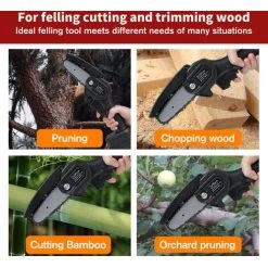 MANTA Elektrische Mini-Kettensägen Motorkettensäge Sägeblatt Einhandsäge Mit 2 Batterie 9 MANTA Elektrische Mini-Kettensägen Motorkettensäge Sägeblatt Einhandsäge Mit 2 Batterie -Kettensägen & Zubehör Shop 40357112 5