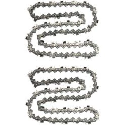 TRADESHOP® 2x Trade-Shop Vollmeißel-Sägekette Für Husqvarna Stihl Dolmar Makita Einhell Ikra Kettensäge Motorsäge / 45cm (18"), 72 TG, 325 Teilung, 1,5mm Stärke