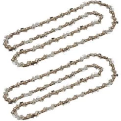 2x Trade-Shop Sägekette Kette / Typ Vollmeißel / 56 Treibglieder / Kettenteilung 3/8" / 1,3mm Treibgliedstärke Für Kettensägen 40cm (16") Schwertlänge