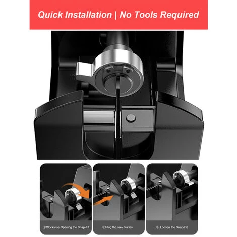 HAPPYSHOPPING Elektrische Bohrmaschine Modifizierte-Sägen Haushalt Hand-Säbelsägen Tragbare Holzbearbeitungs-Schneidwerkzeug Säbelsägen,Typ 1 & 15 Sägeblätter 5 HAPPYSHOPPING Elektrische Bohrmaschine Modifizierte-Sägen Haushalt Hand-Säbelsägen Tragbare Holzbearbeitungs-Schneidwerkzeug Säbelsägen,Typ 1 & 15 Sägeblätter – Bild 5