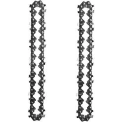 ECHOO 2 Stück 4 Zoll Mini-Kettensäge Elektrische Akku-Kettensägekette Zum Schneiden Von Holz Äste Beschneiden Garten Gartenarbeit